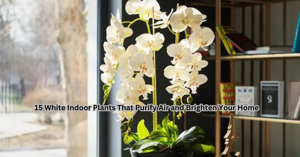 15 White Indoor Plants That Purify Air and Brighten Your Home