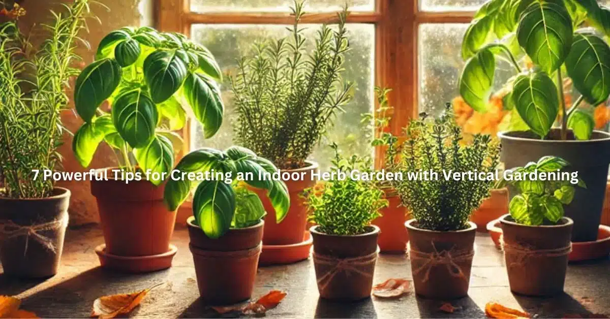 7 Powerful Tips for Creating an Indoor Herb Garden with Vertical Gardening