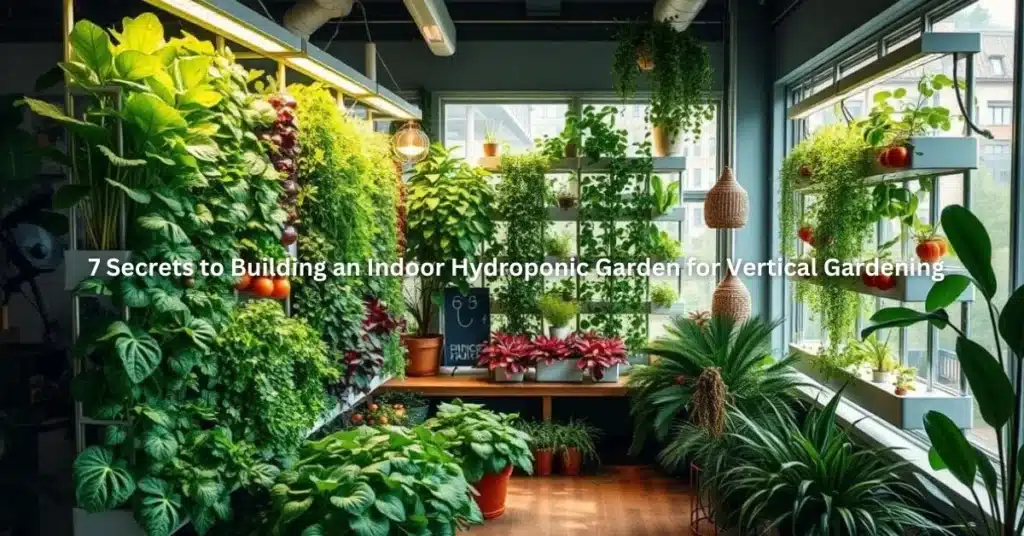 7 Secrets to Building an Indoor Hydroponic Garden for Vertical Gardening